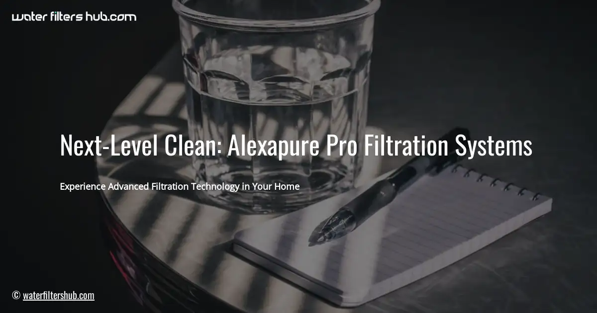 Next-Level Clean: Alexapure Pro Filtration Systems