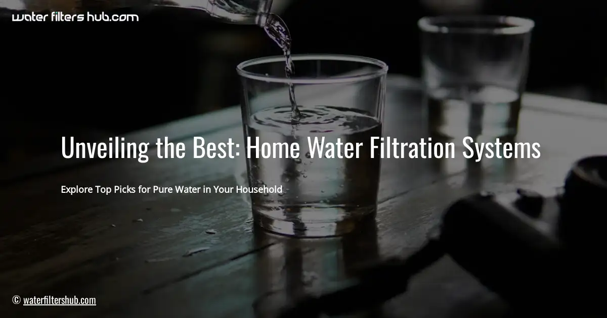 Unveiling the Best: Home Water Filtration Systems