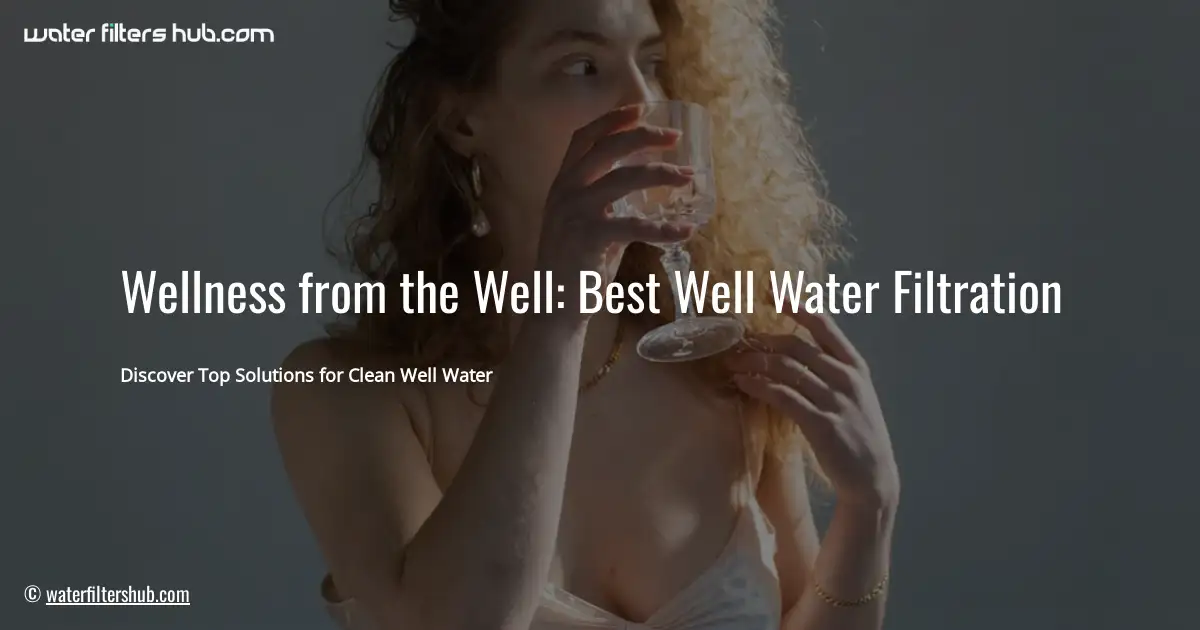 Wellness from the Well: Best Well Water Filtration