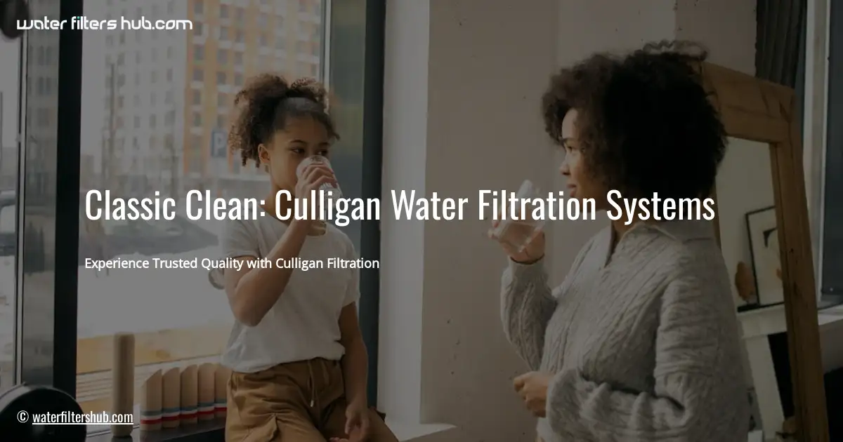 Classic Clean: Culligan Water Filtration Systems