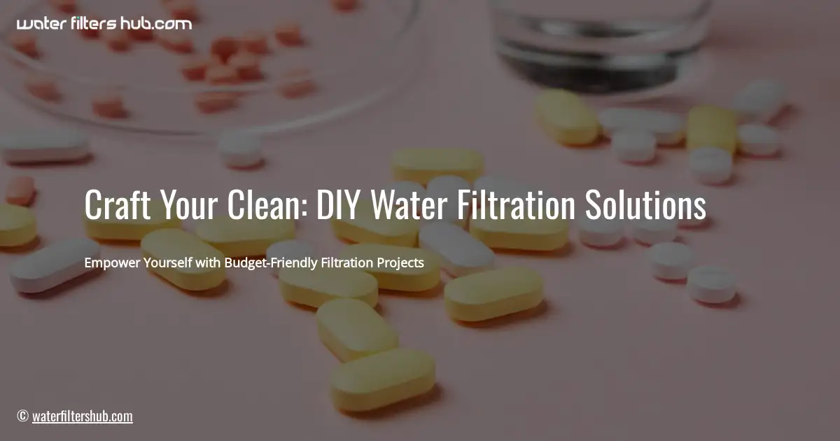 Craft Your Clean: DIY Water Filtration Solutions
