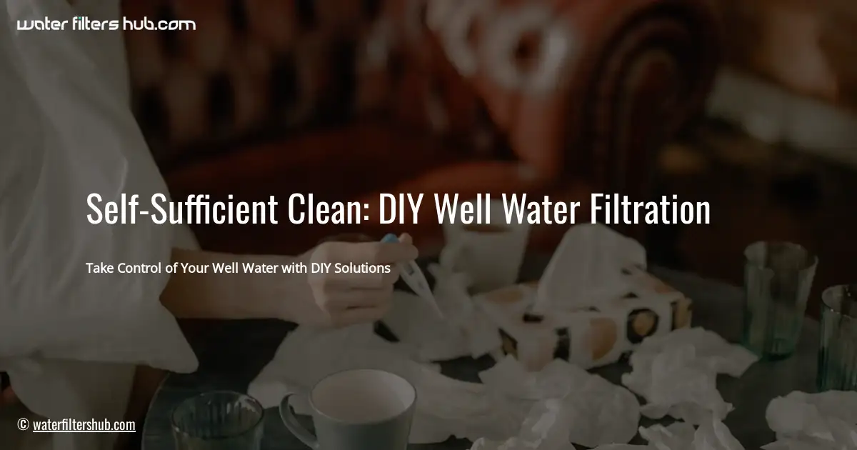 Self-Sufficient Clean: DIY Well Water Filtration