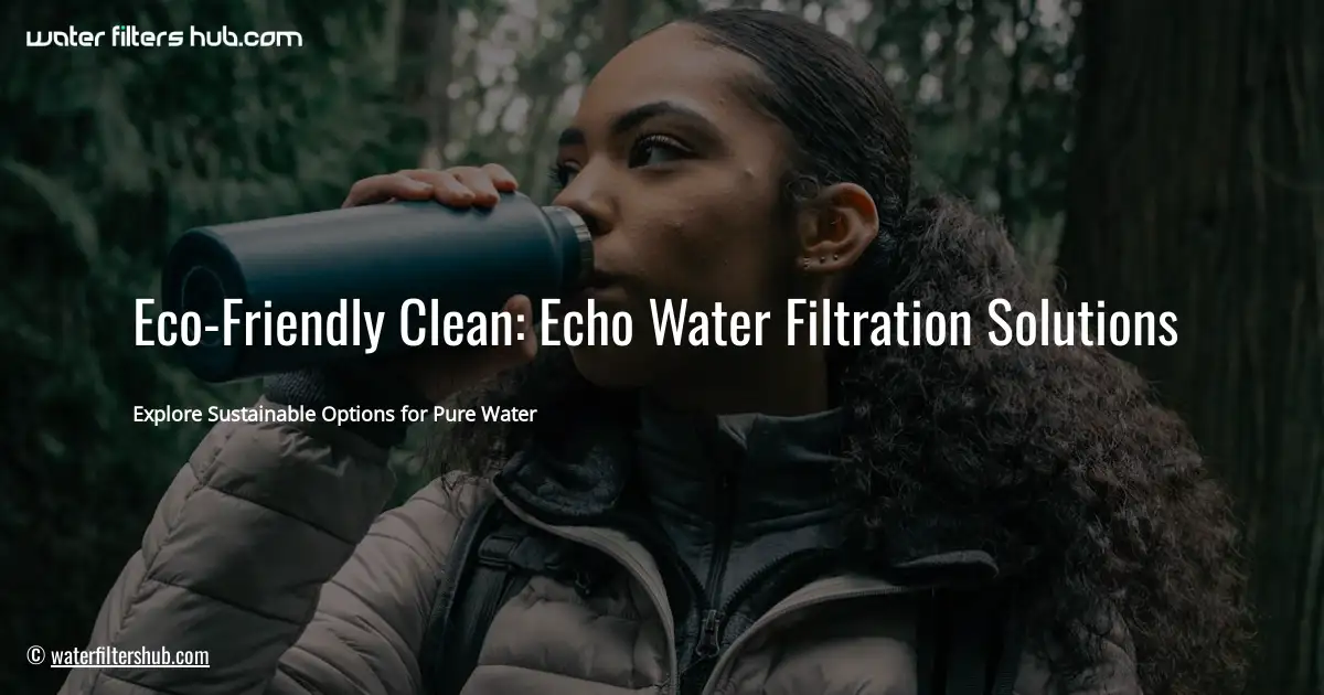 Eco-Friendly Clean: Echo Water Filtration Solutions