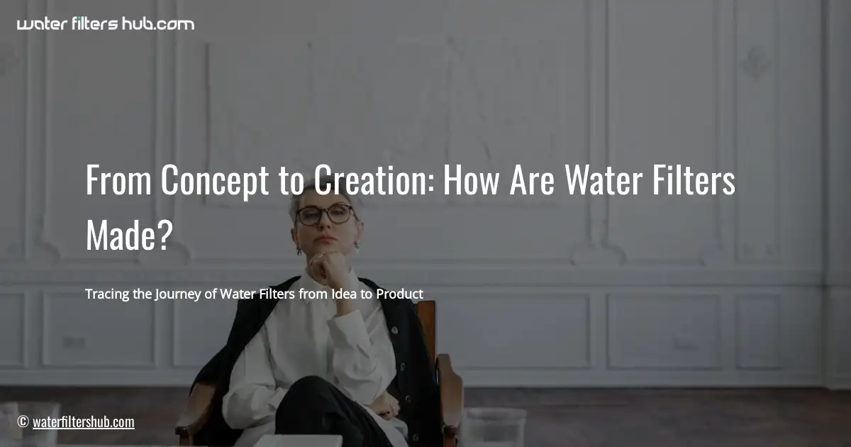 From Concept to Creation: How Are Water Filters Made?