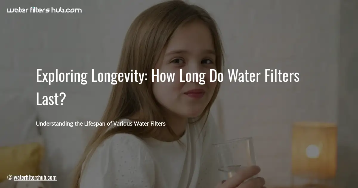 Exploring Longevity: How Long Do Water Filters Last?
