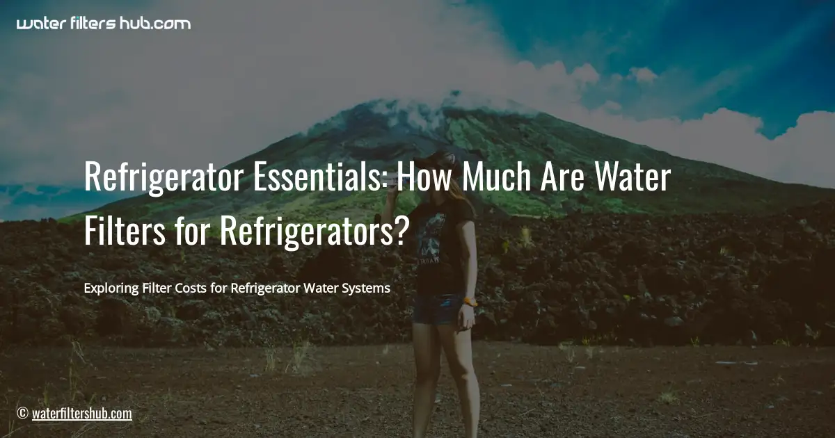 Refrigerator Essentials: How Much Are Water Filters for Refrigerators?