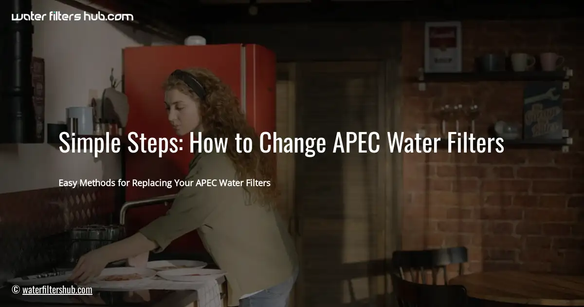 Simple Steps: How to Change APEC Water Filters