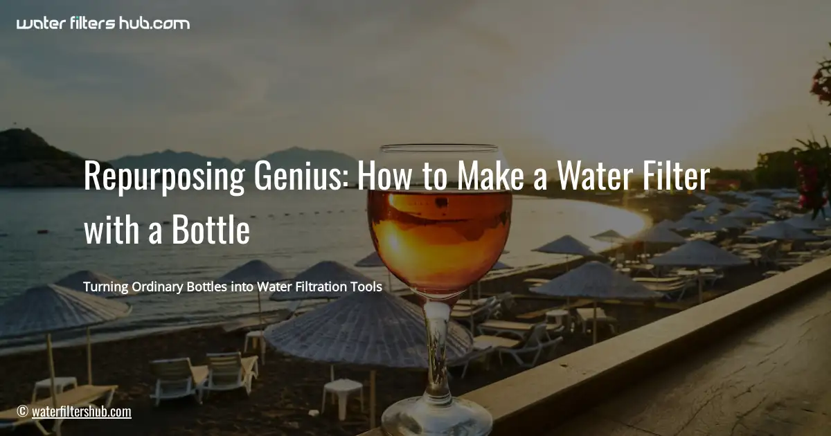 Repurposing Genius: How to Make a Water Filter with a Bottle