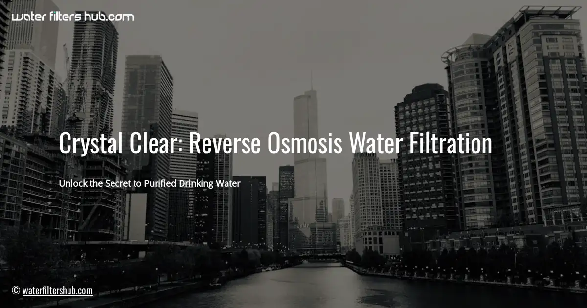 Crystal Clear: Reverse Osmosis Water Filtration